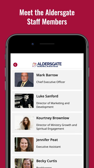 Aldersgate Renewal Ministries Screenshot