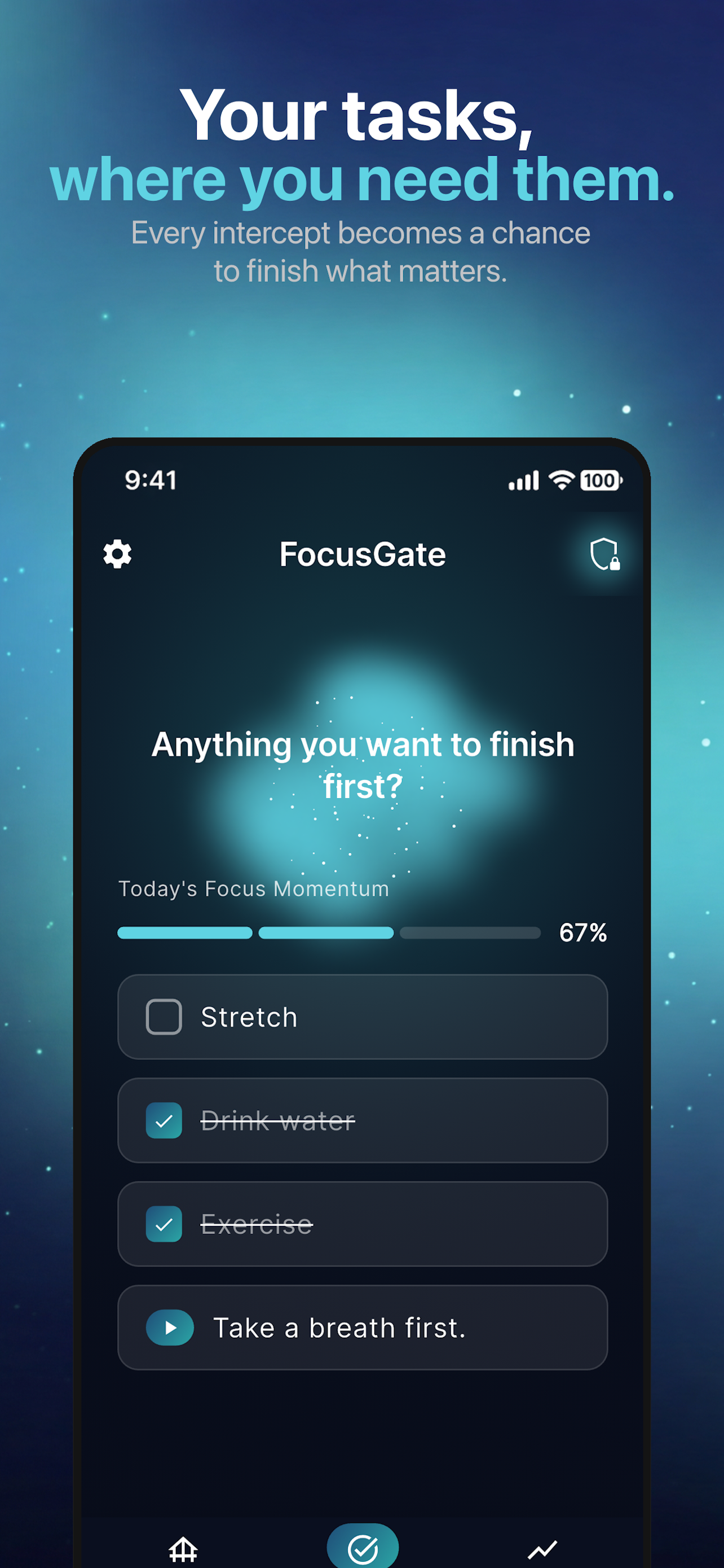 FocusGate: Screen Time Control