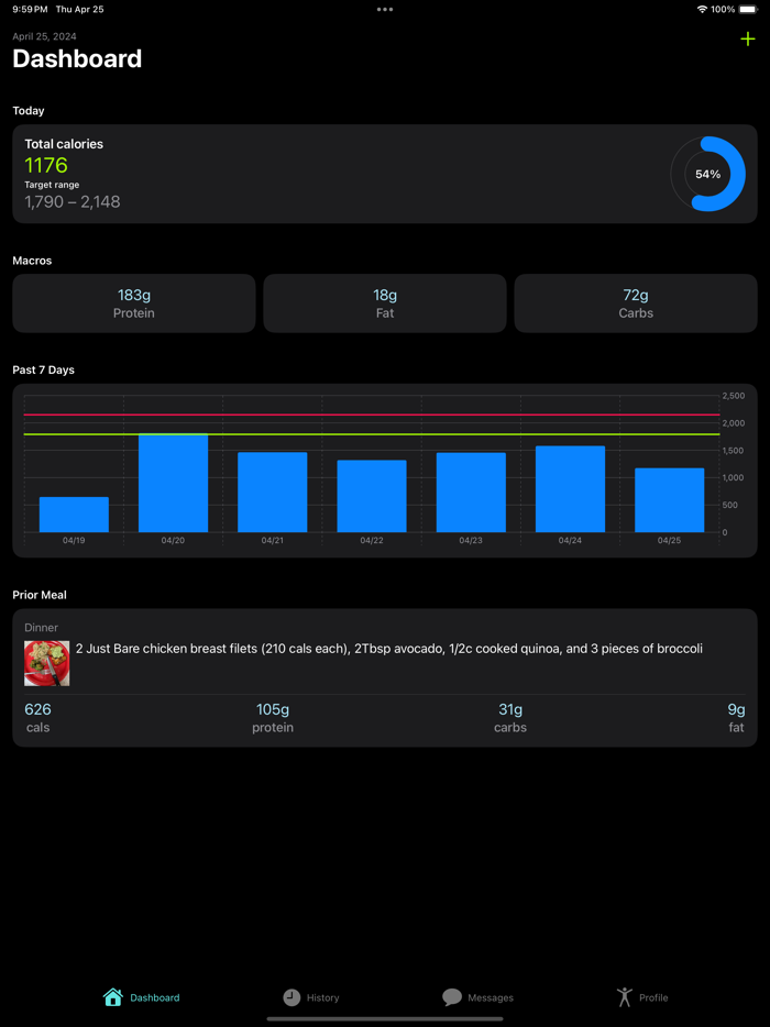 Your Body AI Calorie Tracker