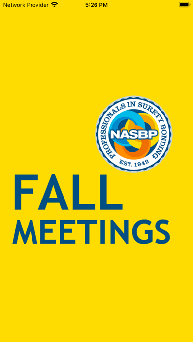 NASBP Fall Meetings Screenshot