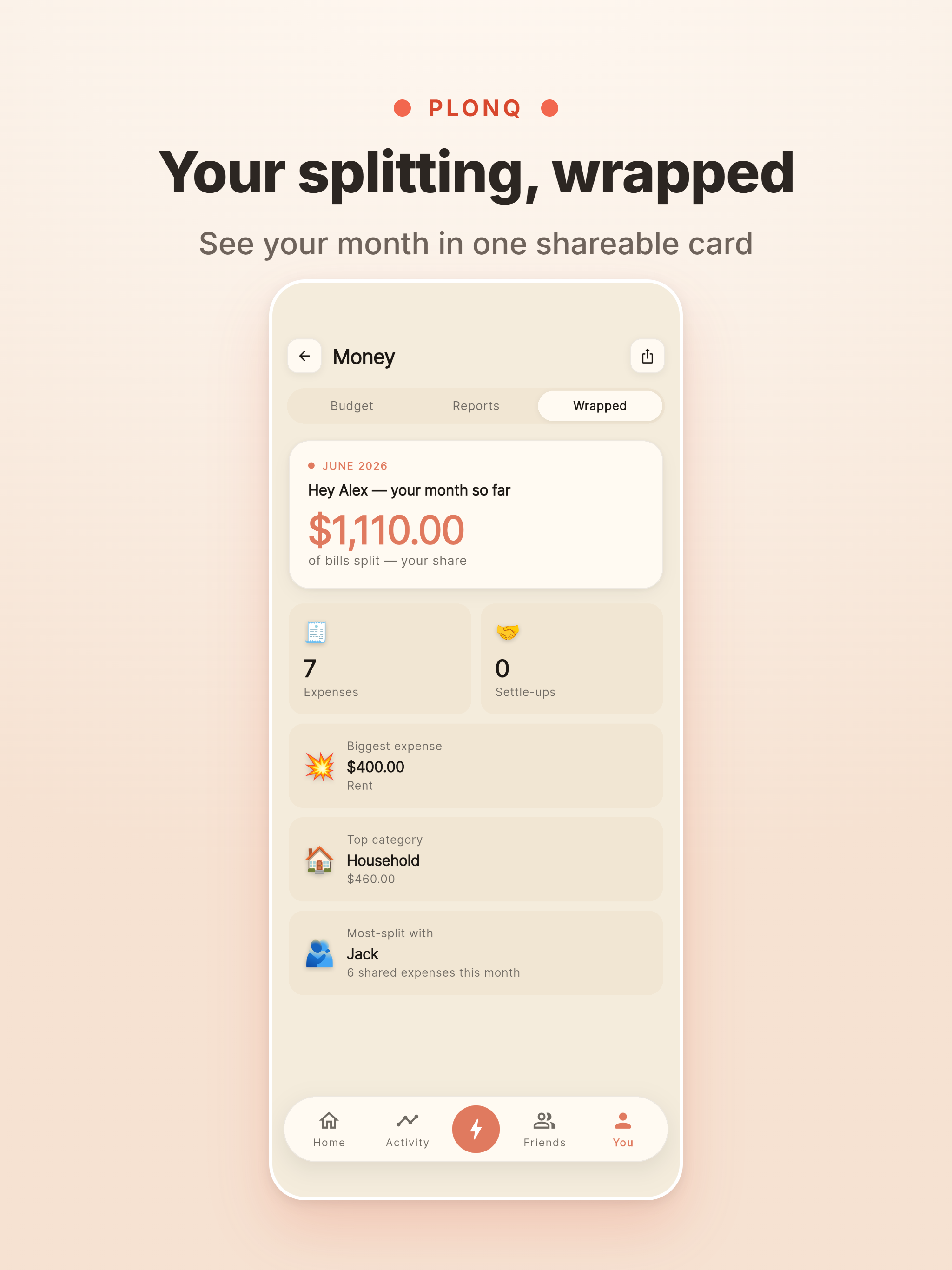 Plonq: Split Bills & Expenses screenshot 14
