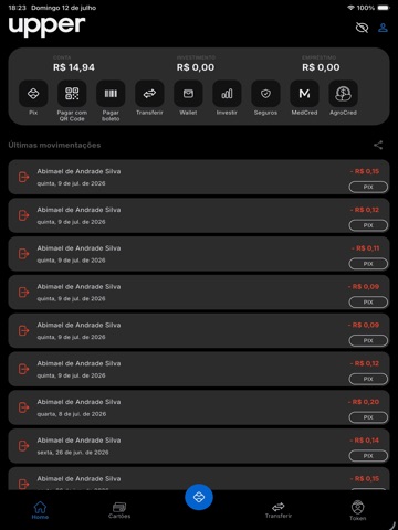 Upper Bnk iPad screenshot