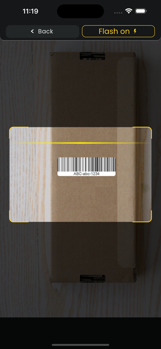 QR Barcode scanner to Sheets Screenshot 2 of 6