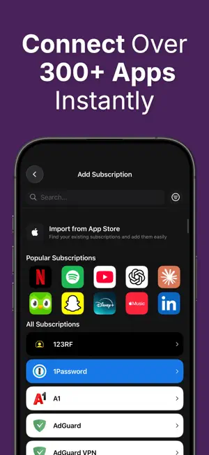 Solvio – Manage Subscriptions screenshot 4
