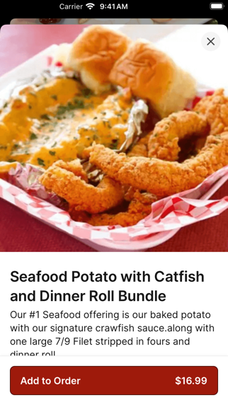 Le Roux's Chicken Shack iPhone screenshot 3 - Food & Drink app