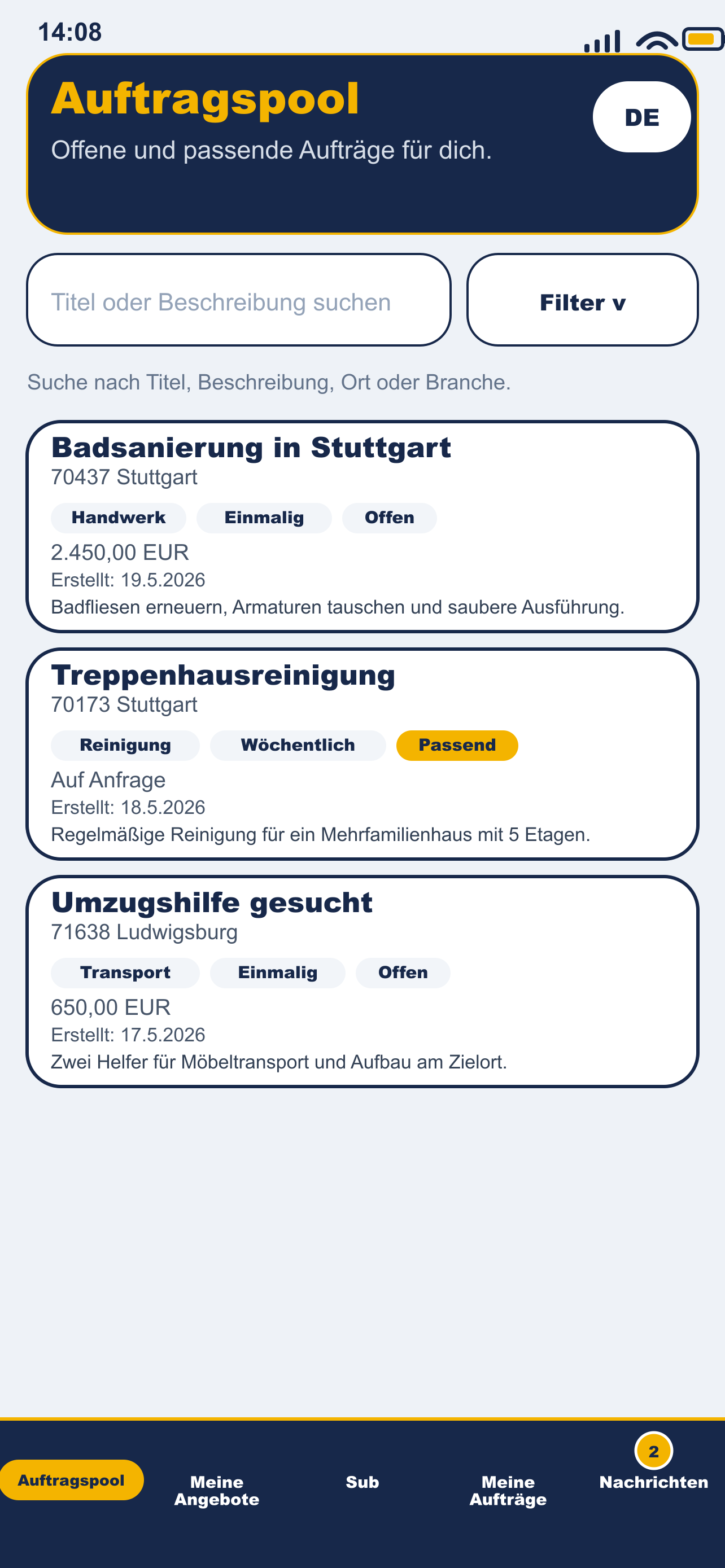 JobDropo screenshot 3
