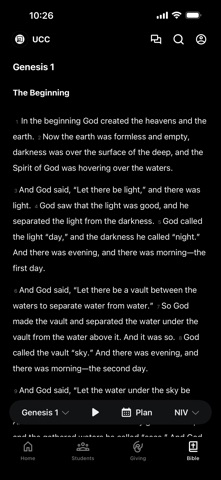 Unite Community Church app screenshot 3