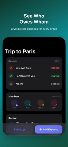 Split Flux: Group Expenses screenshot