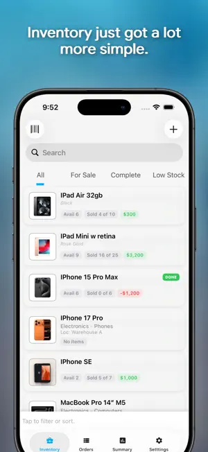 Inventory Now: Stock Tracker screenshot 1