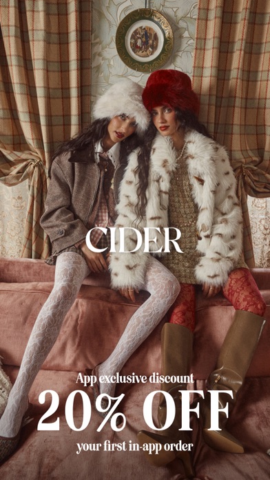 CIDER - Clothing & Fashion Screenshot