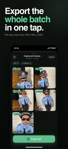 Photo Extractor – Video Frame iPhone screenshot