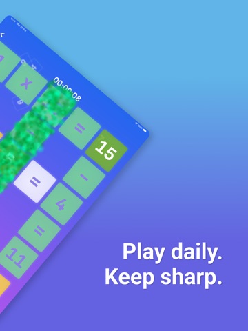 Math Cross: Number Puzzle iPad screenshot