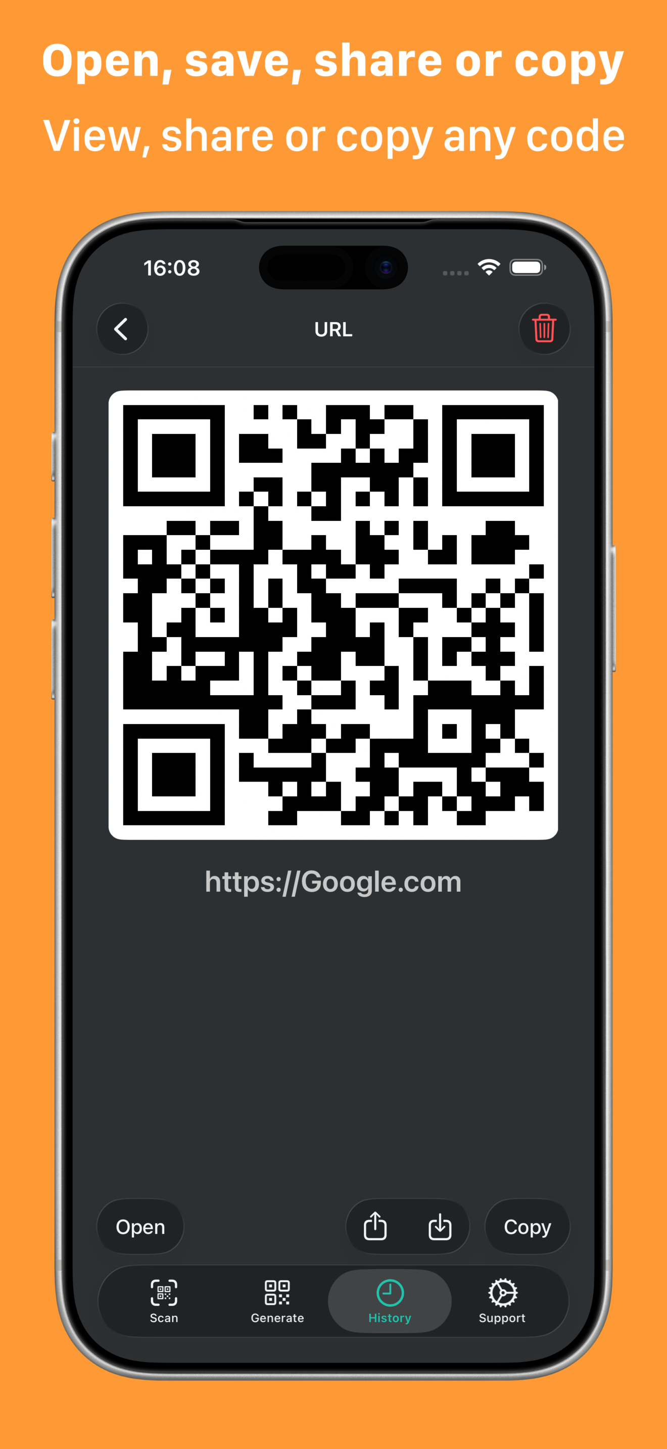 QR & Barcode: Scan + Create screenshot 2