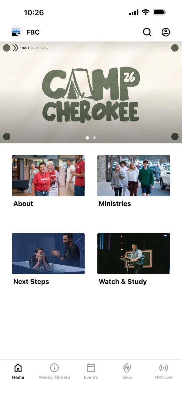 Screenshot #1 pour First Baptist Cleveland