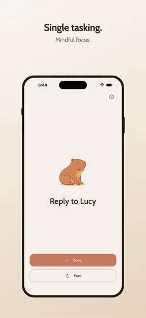 CapyDo - One thing at a time screenshot 4