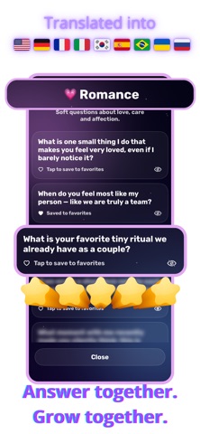 Love Questions for Couples screenshot