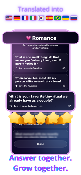 Love Questions for Couples Screenshot 2 of 4