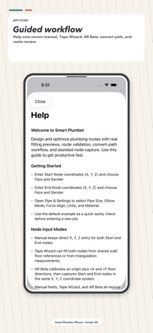 Smart Plumber Pro iPhone screenshot