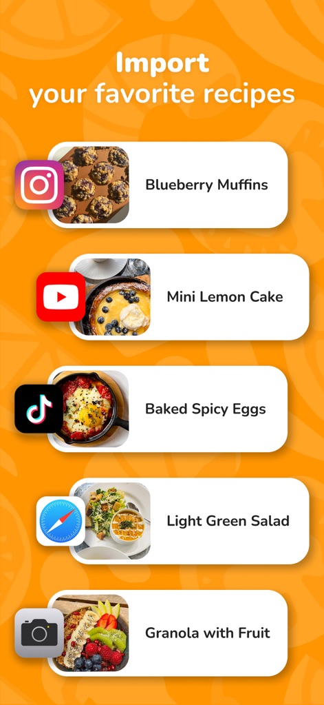 CookNest・Save Your Recipes - This tool simplifies collecting recipes, allowing users to import from popular platforms like TikTok and YouTube or capture physical recipes using the camera.