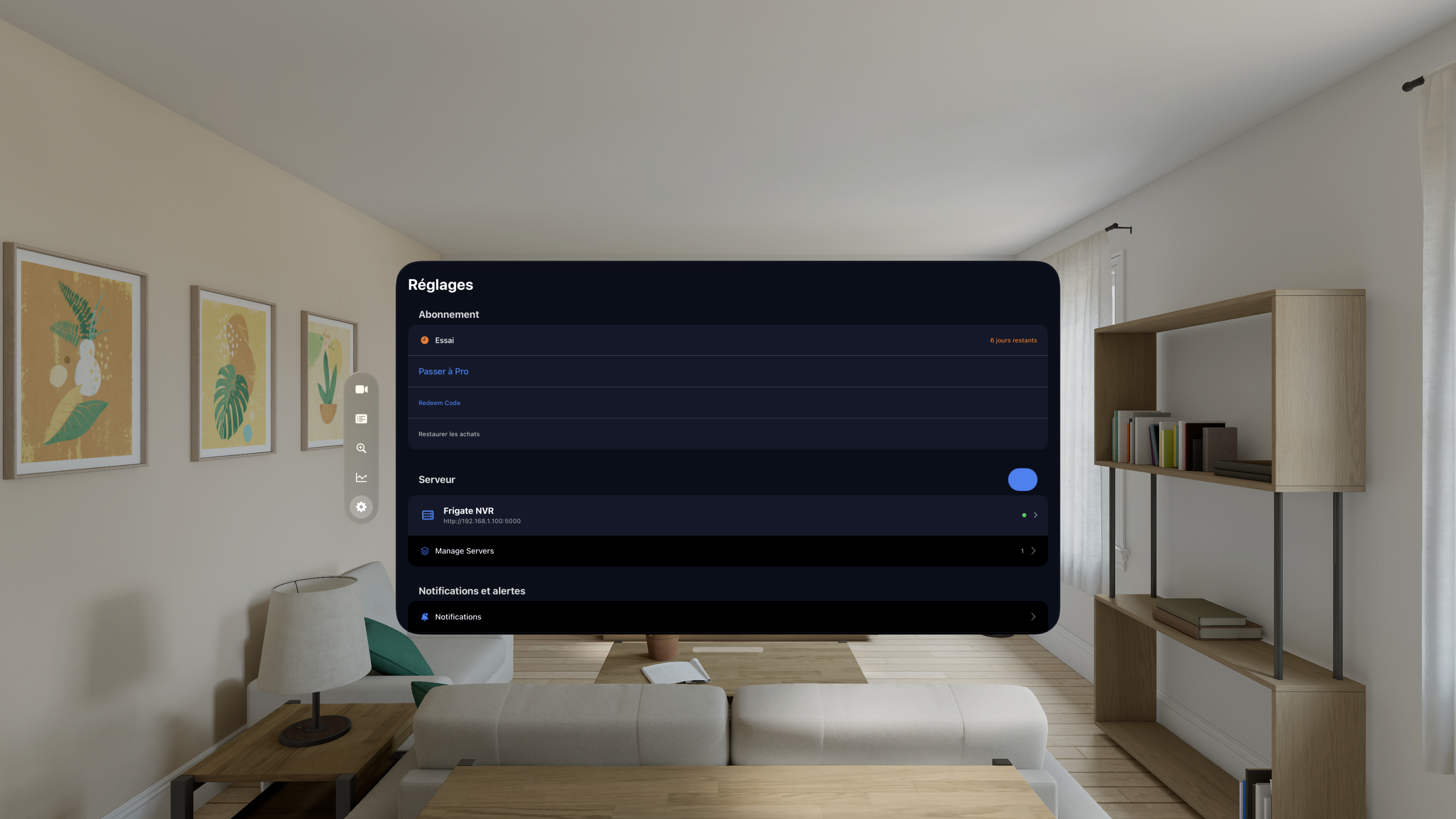 Lumen for Frigate