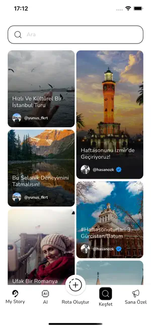 Routestory screenshot 1