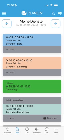 Planery screenshot