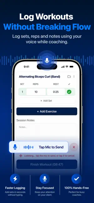 CoachLog: Personal Trainer App screenshot 2