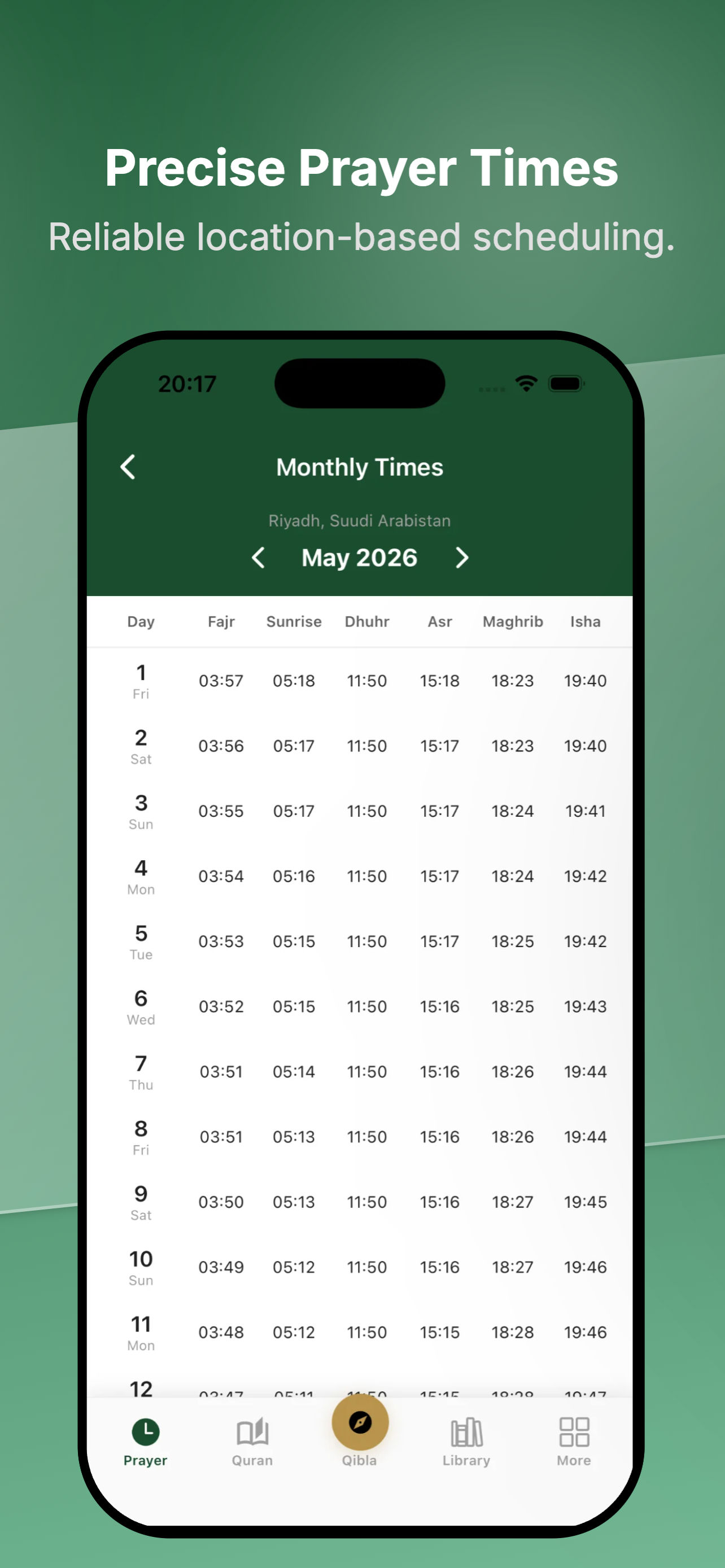 Hayya: Prayer Times & Qibla screenshot 10