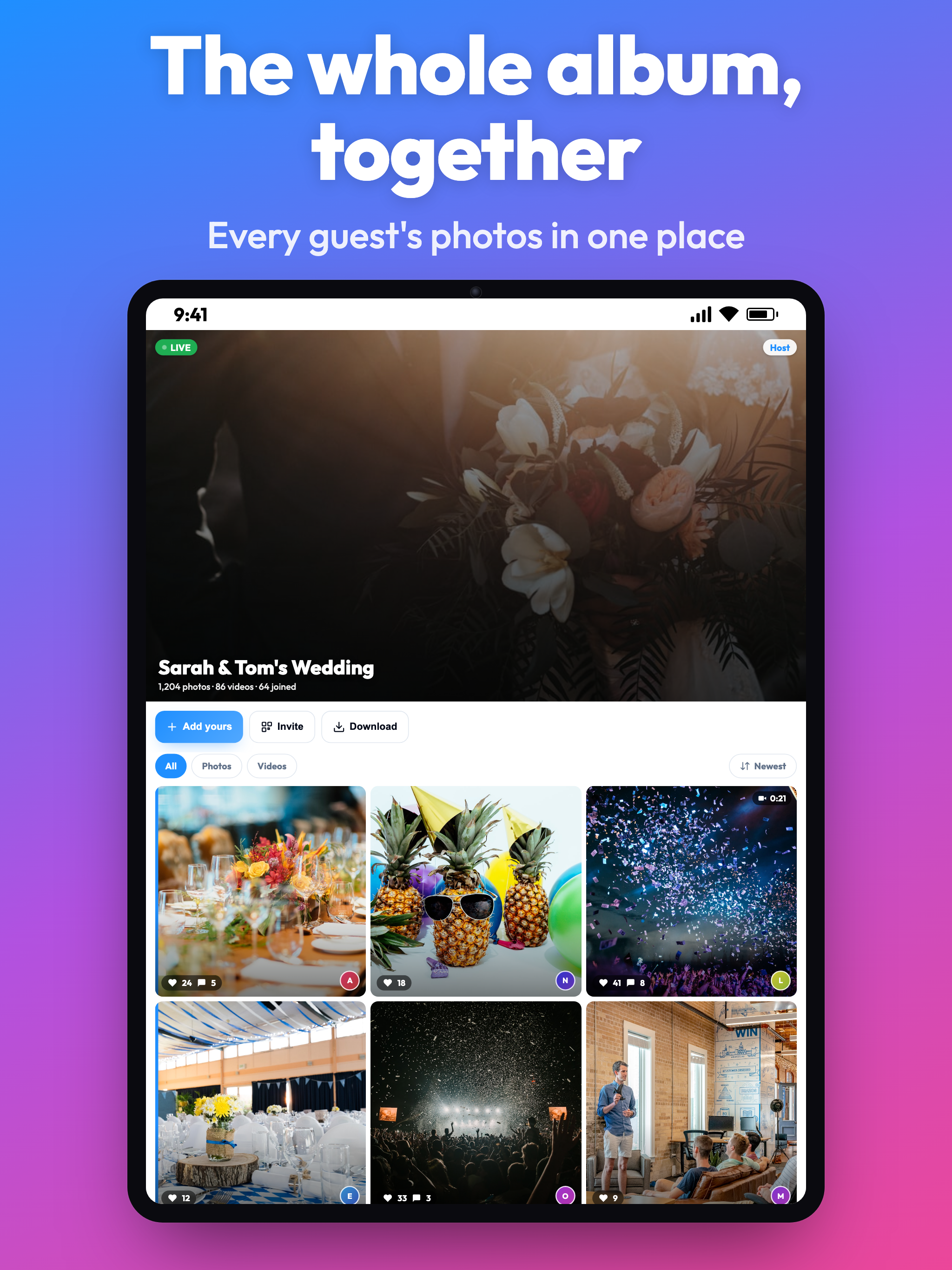 PhotoShare Events