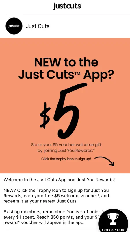 Just Cuts screenshot 2 of 5