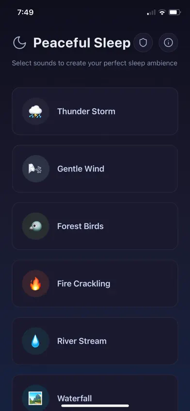 Sleep Sounds Relaxation screenshot 4