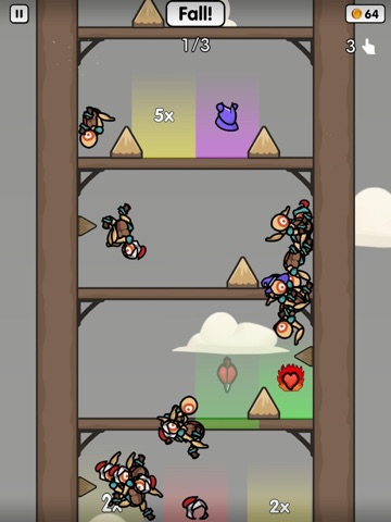Ladderfall iPad screenshot