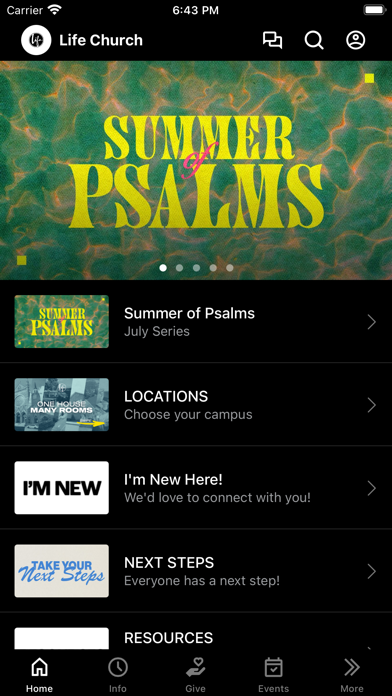 Life Church US Screenshot