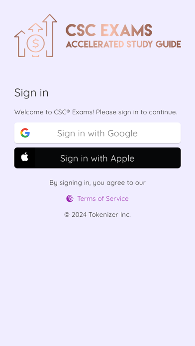 CSC Mock Exams Screenshot