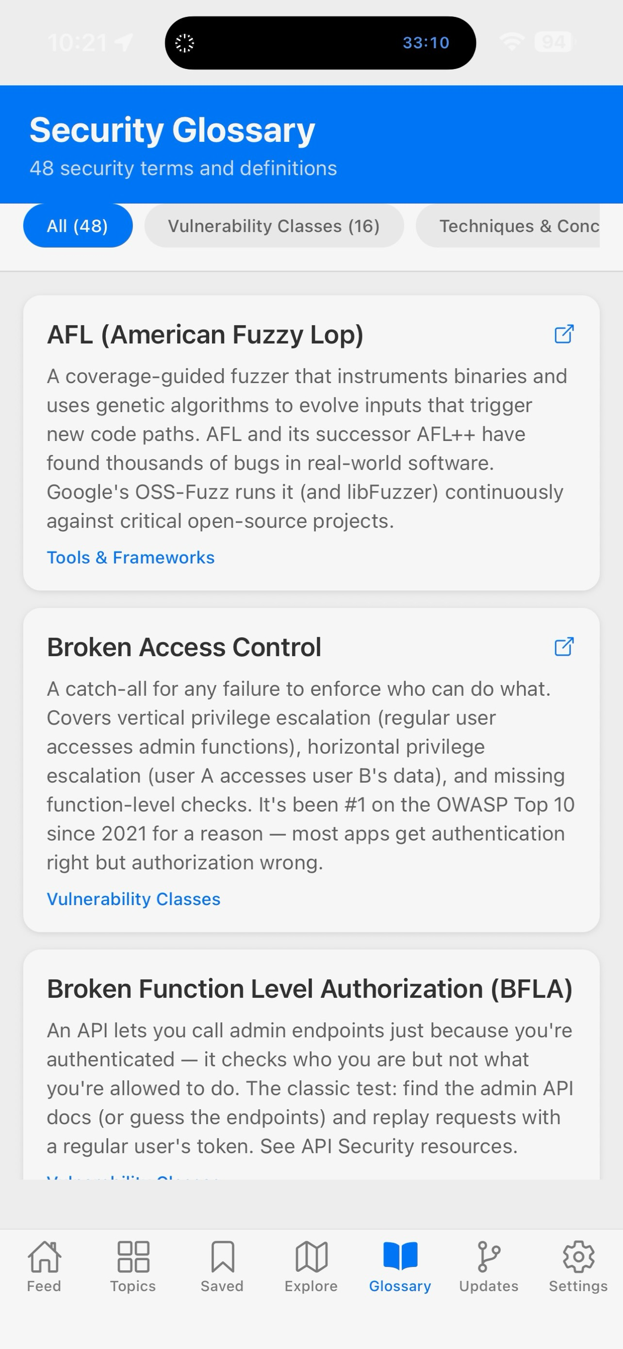 AppSec.fyi Mobile screenshot 5