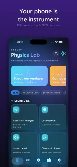 Phyzix: Physics Lab screenshot 1