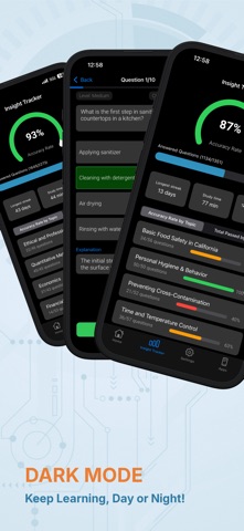 California Food Handler Test iPhone screenshot