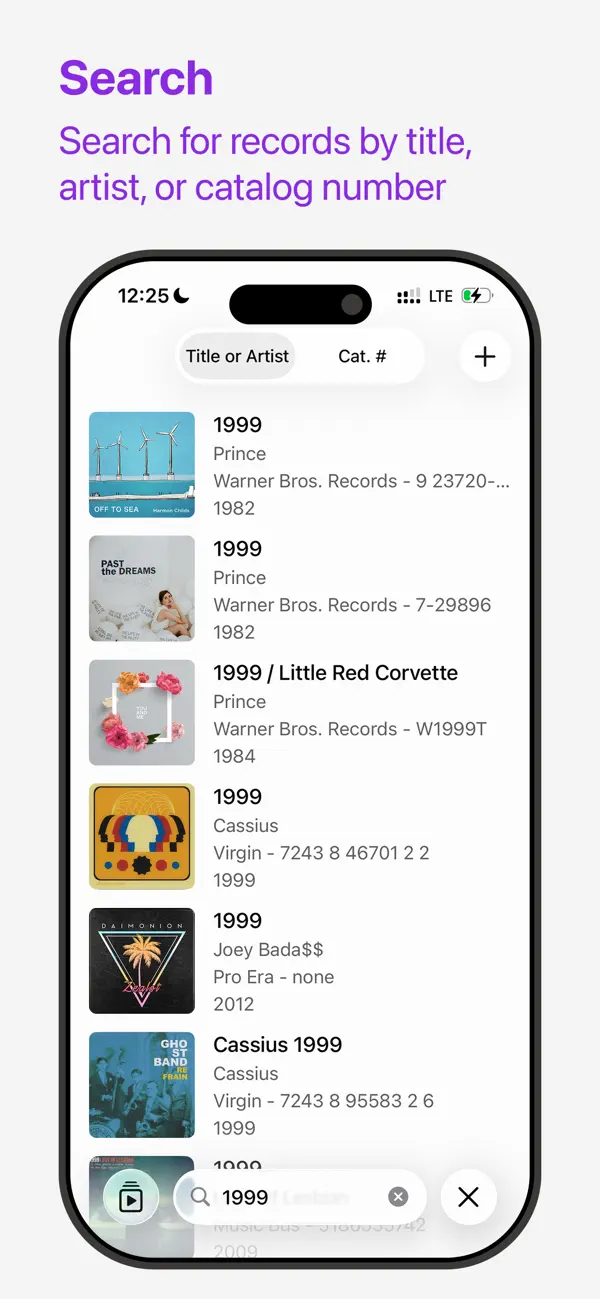 Screenshot #2 pour Vinyl Record App