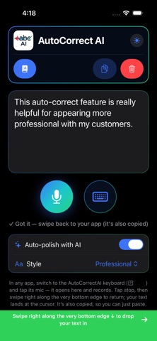 App screenshot