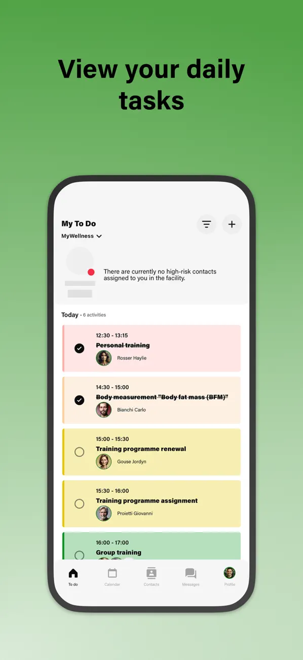 Screenshot #2 pour Mywellness for Professionals