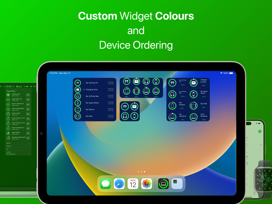 #6. Battery Widget: PowerToYou (macOS) Podle: Karandeep Singh