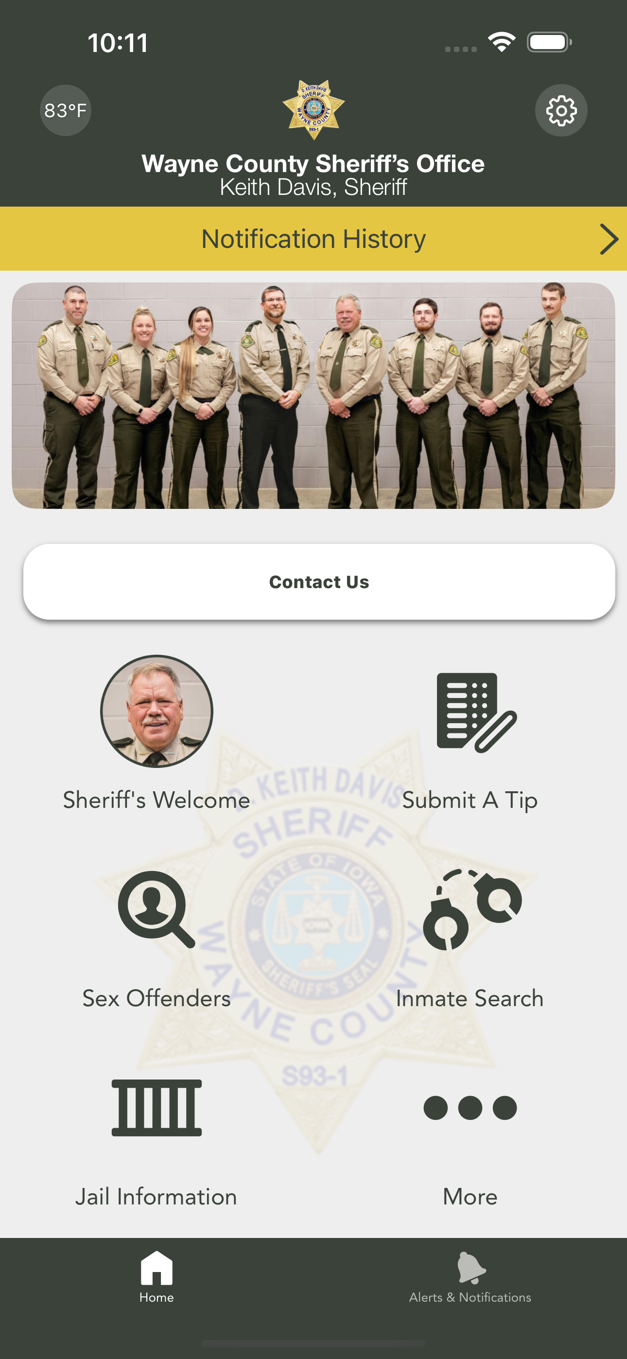 Wayne County Sheriff Iowa
