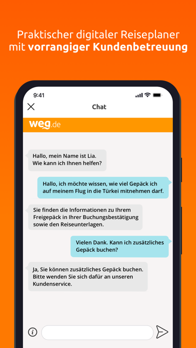 weg.de - Urlaub & Reisen Screenshot
