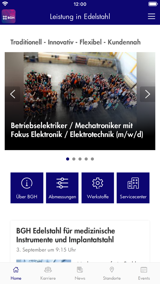 #1. BGH-ONE (iOS) 由: BGH Edelstahlwerke GmbH
