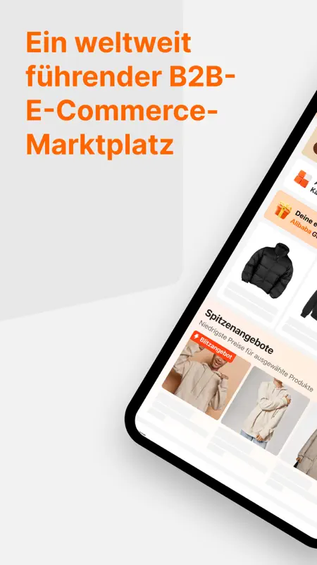 Alibaba.com B2B-Handel-App screenshot 1 of 8