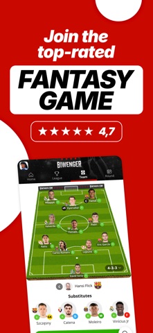 Fantasy Biwenger - Liga Futbol screenshot 1