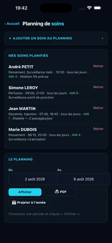 MIAidel NGAP infirmier libéral screenshot 6 of 6