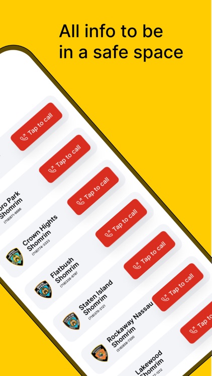 Shomrim App