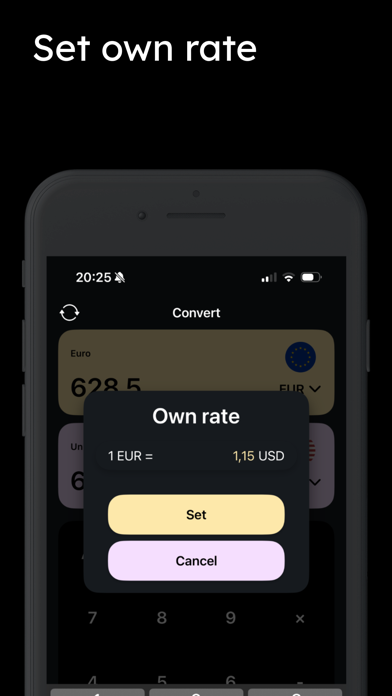 Currency Converter and Rates Screenshot