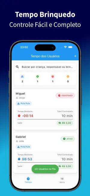 Tempo Brinquedo: Controle screenshot 1